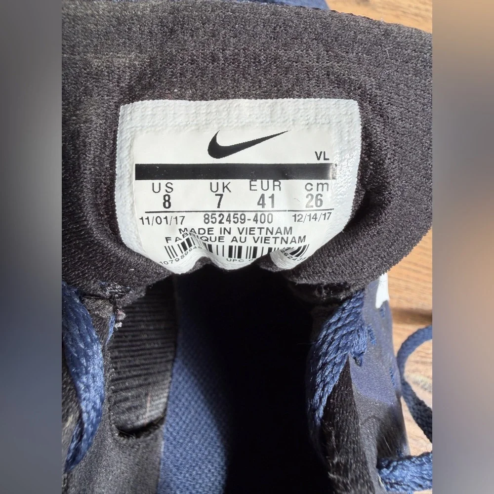 Nike Ladies Navy Blue Size 8 Downshifter 7 Running Shoes - Picture 6 of 6